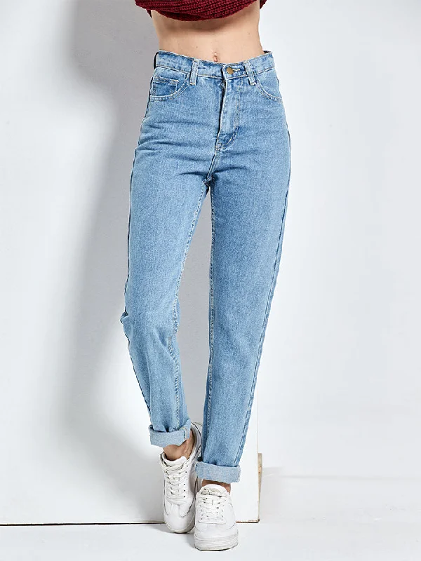 Amy Fashion - Vintage High Waist Jeans