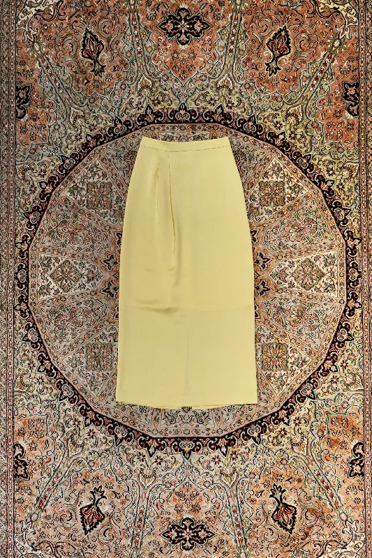 2TUCK SKIRT (CREAM)