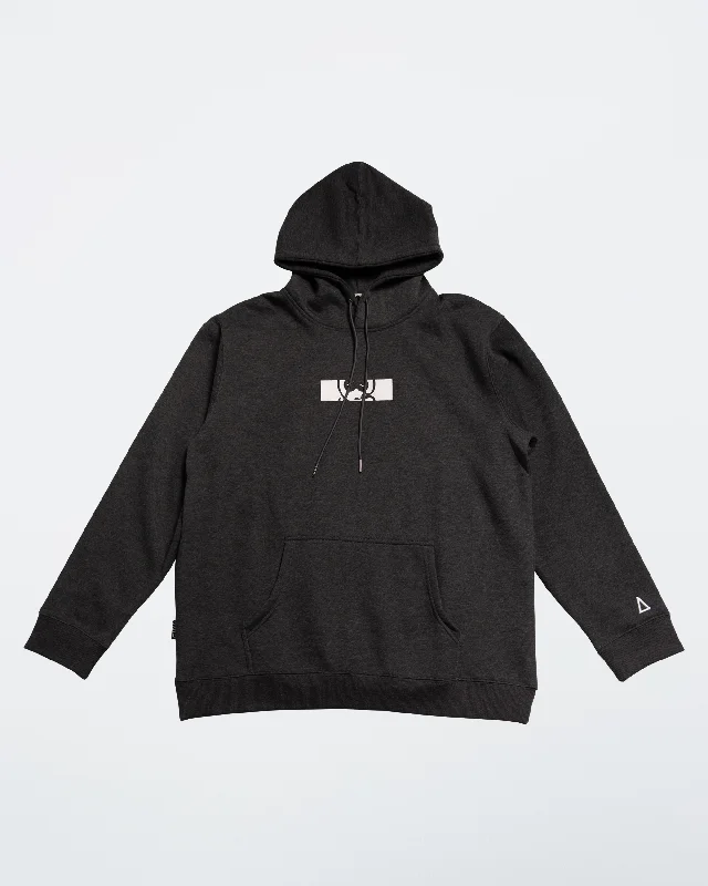 Charcoal Box Logo Hoodie