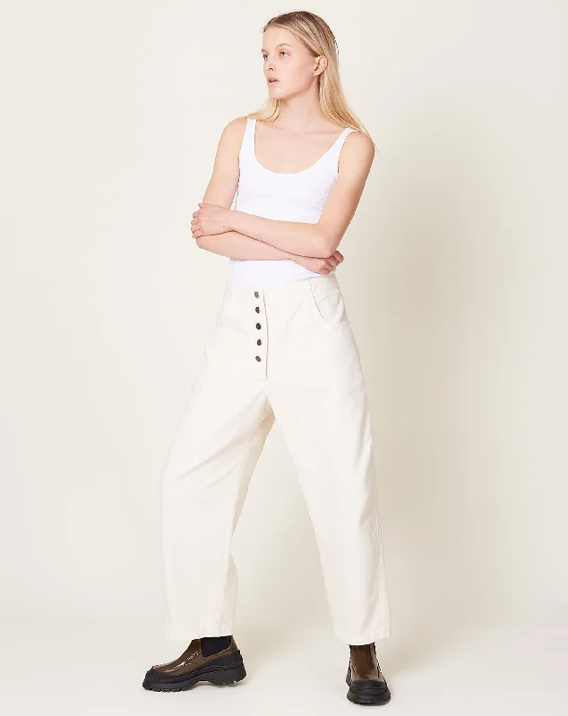 Elkin Pant in Dirty White