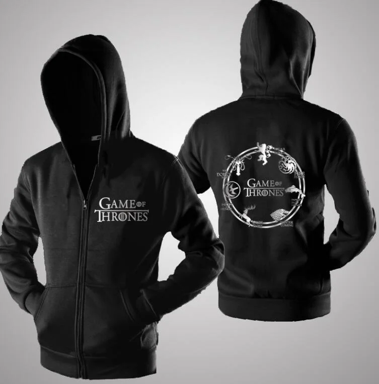 Game Of Thrones Hoodie Shirt Snow Hoodies Men's Funny Pure Cotton Graphic Humor Sweatshirt