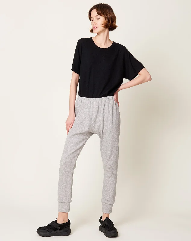 Knit Jogger Pant in Grey