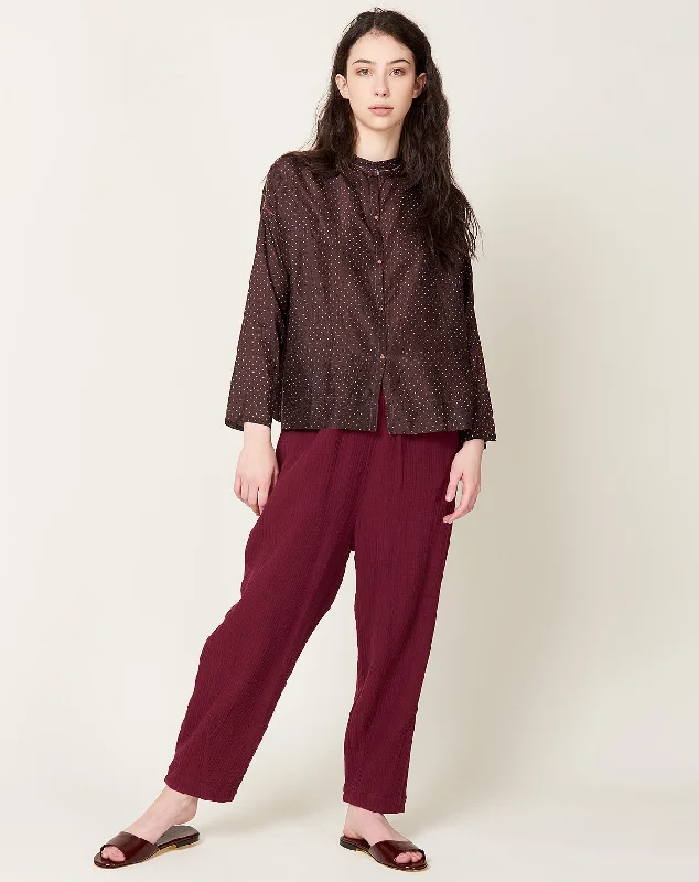 Prima Arabesque Pants in Wine