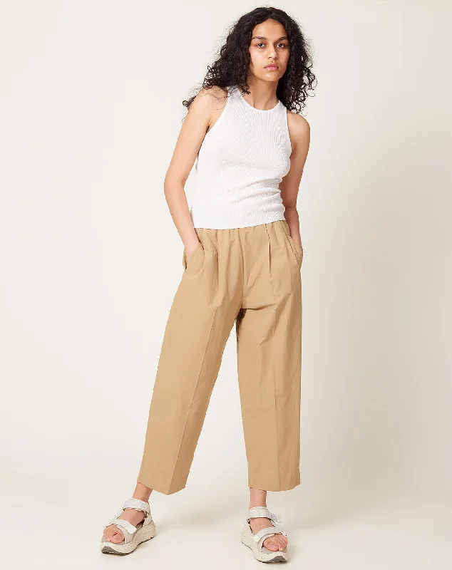 Relaxed Lean Trouser in Khaki