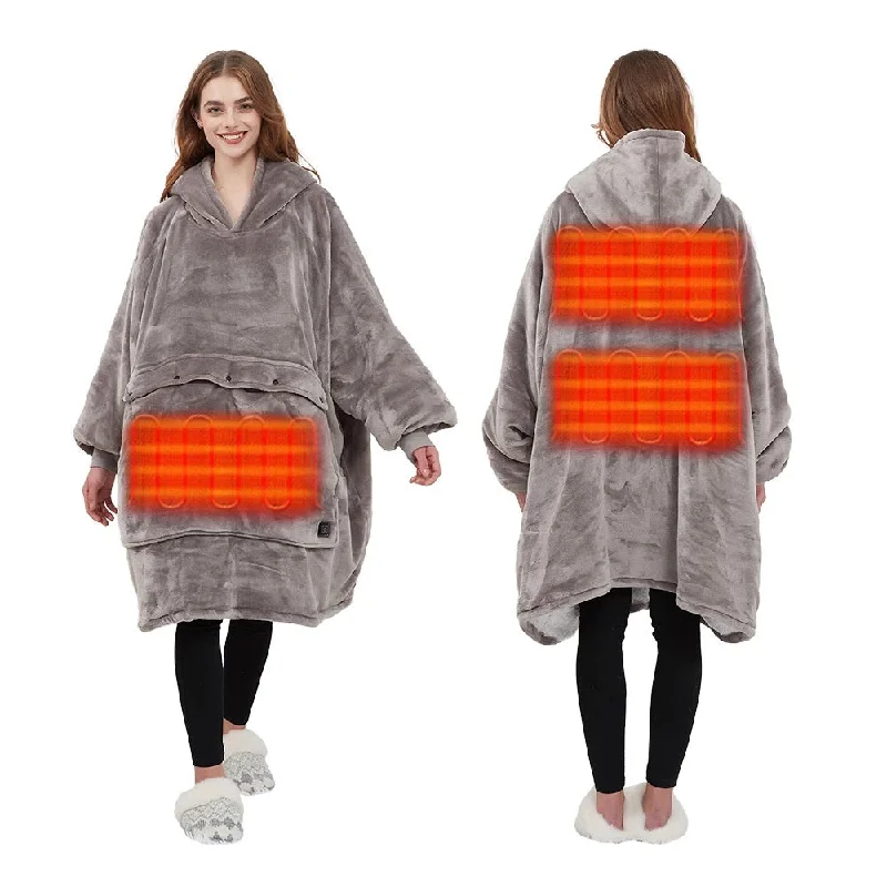 New Heated Hoodie Blankets