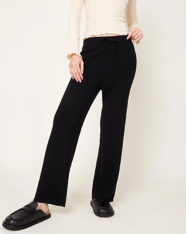 Heather Trousers in Black