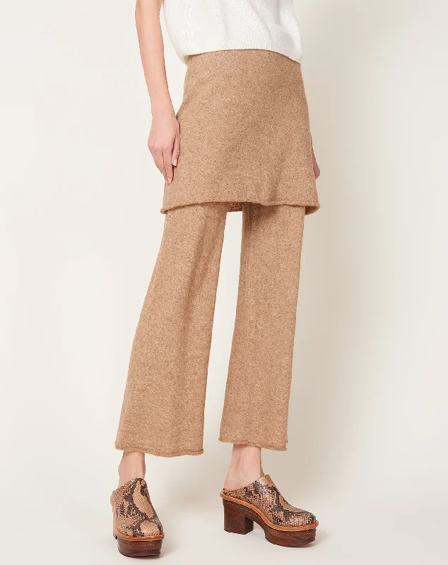 Layer Pants in Camel