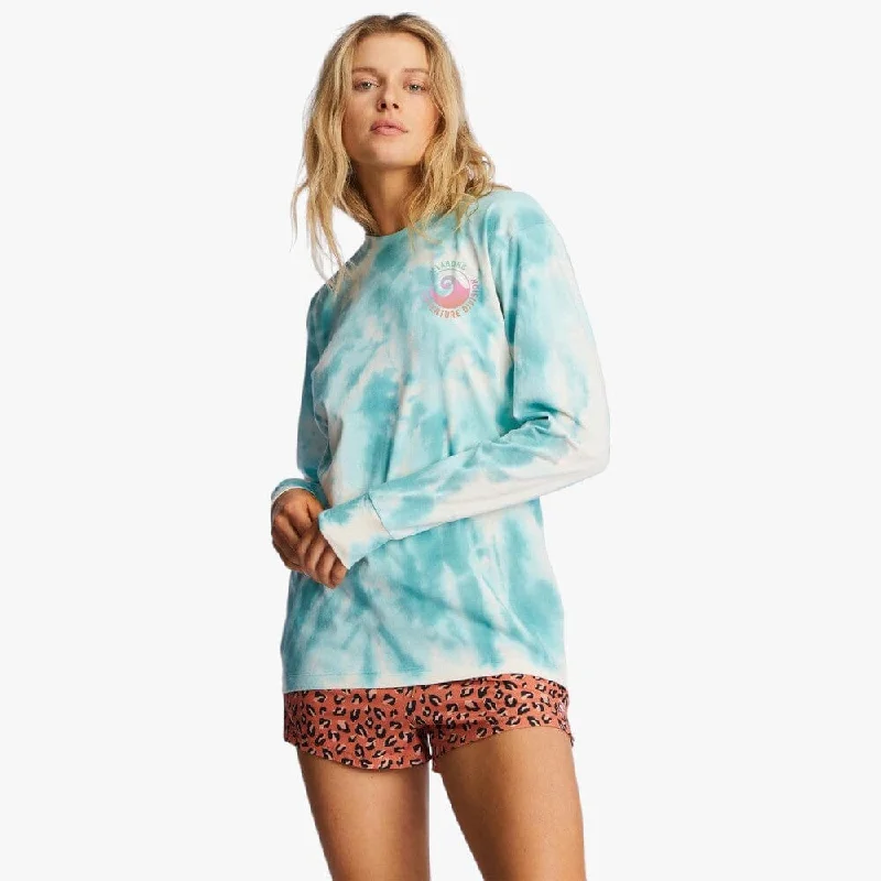 Billabong Womens A Div Long Sleeve Tee Lagoon