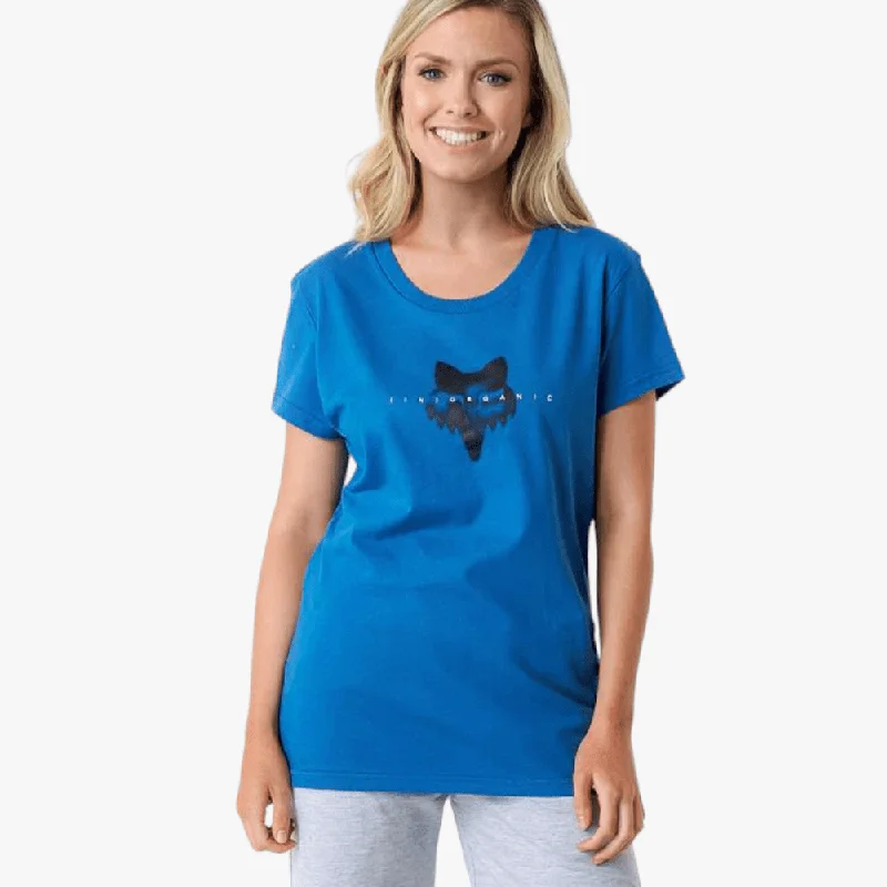 Fox Womens Inorganic Short Sleeve Tee Blueberry