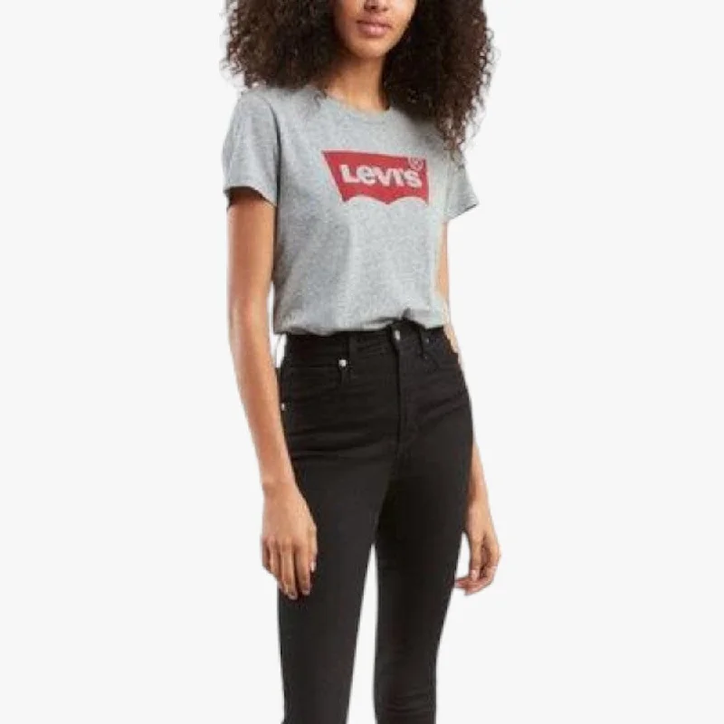 Levi's Womens The Perfect Short Sleeve Tee Grey