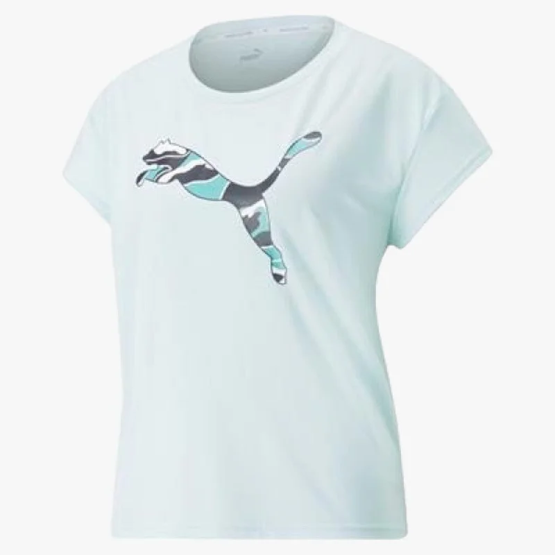 Puma Womens  Modern Sports Short Sleeve Tee Nitro Blue