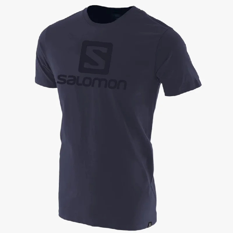 Salomon Mens Womens Achieve Short Sleeve Tee Shirt Night Sky