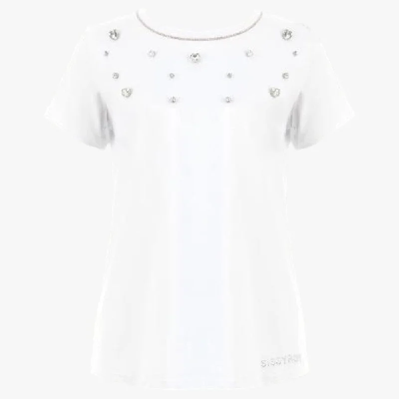 Sissy Boy Womens Regular Fit Short Sleeve Tee White