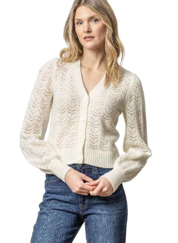 Full Sleeve Cardigan Sweater Ivory