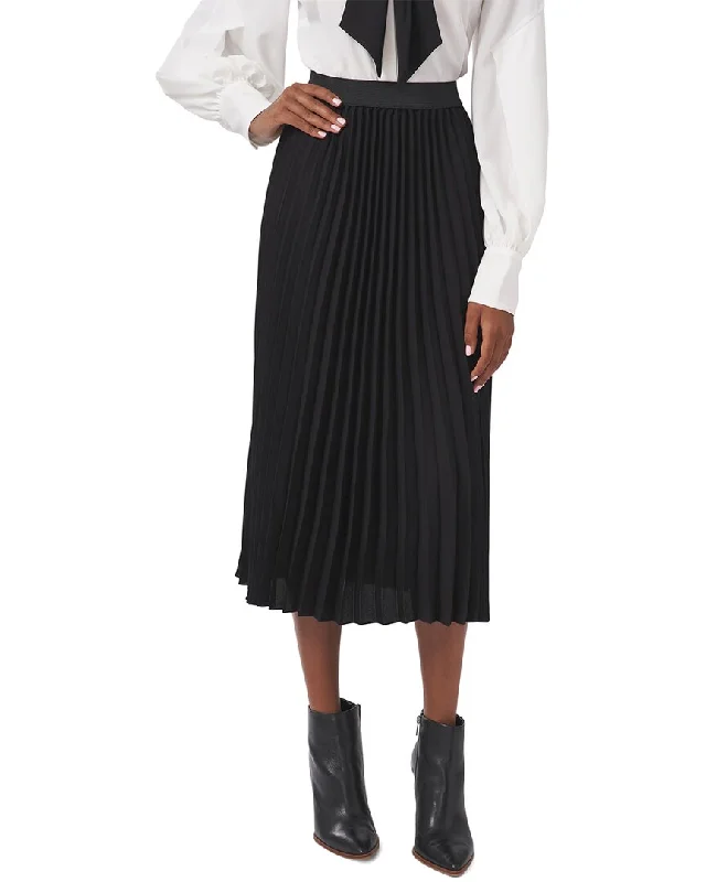 CeCe Pleated Midi Skirt