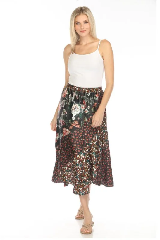 Johnny Was Chamylla Attar Floral Midi Skirt C71524AO