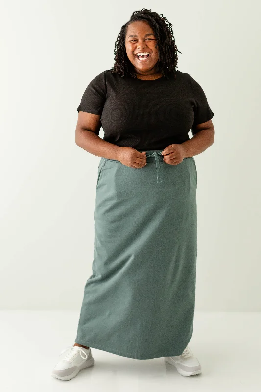 'Megan' Maxi Sweatshirt Skirt