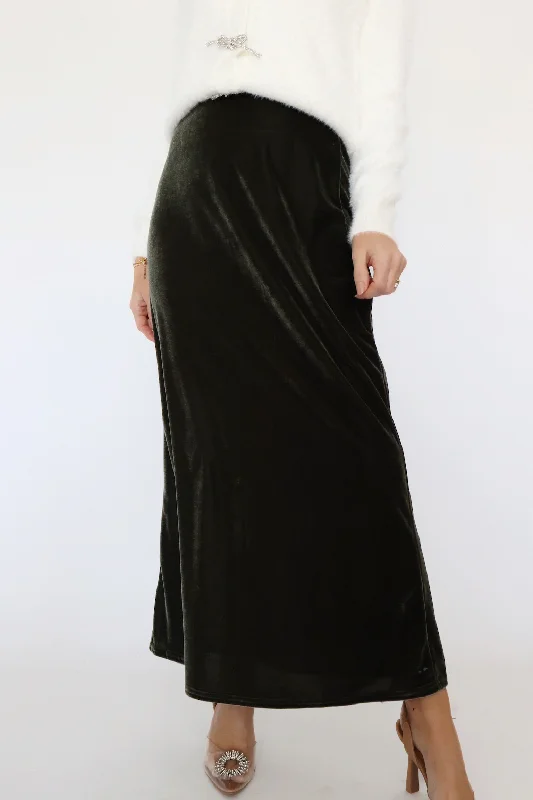 Midnight Oil Maxi Skirt