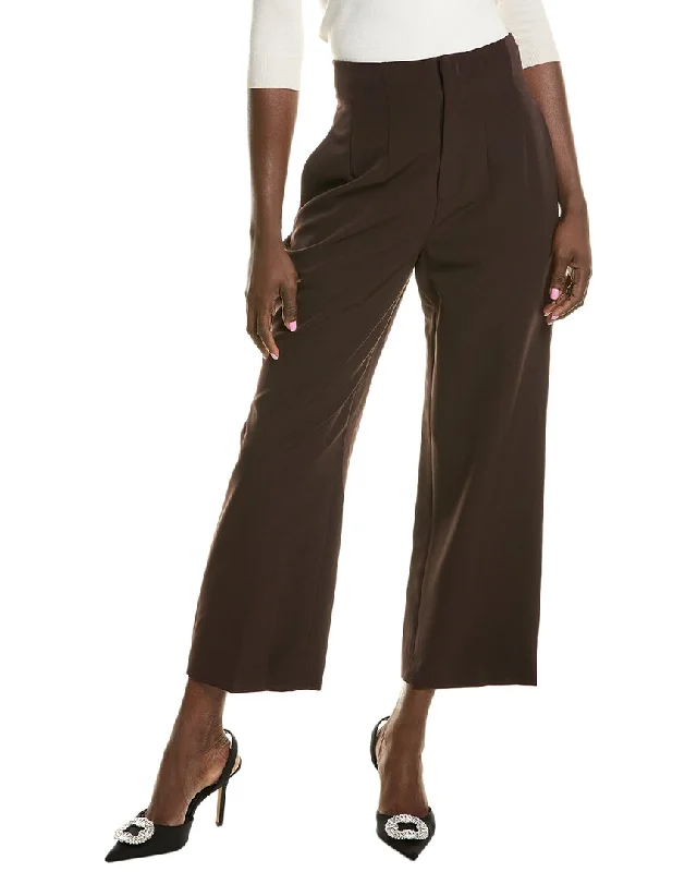 BCBGMAXAZRIA High Waisted Crop Pant