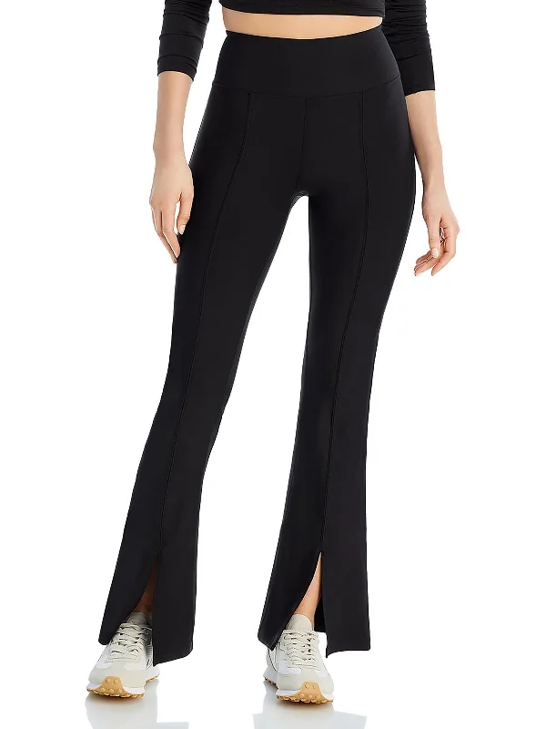 Womens Slit Stretch Leggings