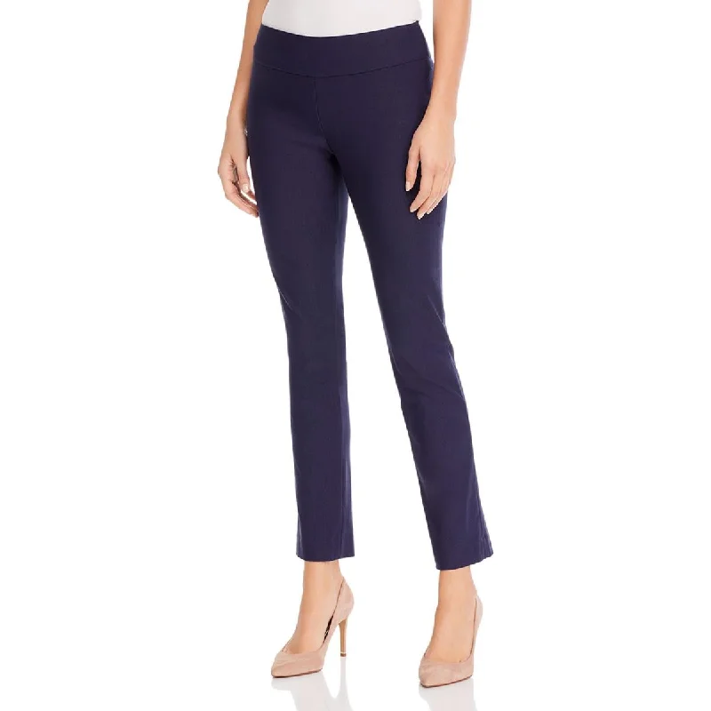 Womens Solid Slim Dress Pants