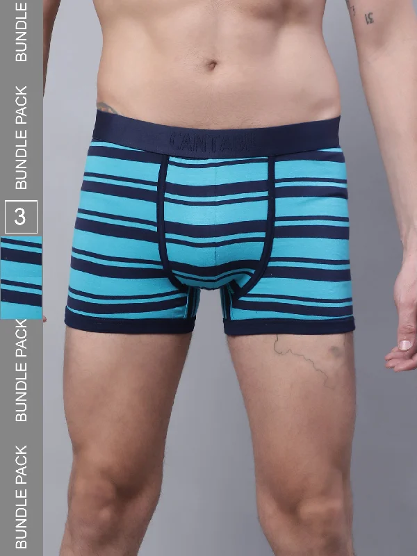 Men Pack of 3 Light Blue Brief