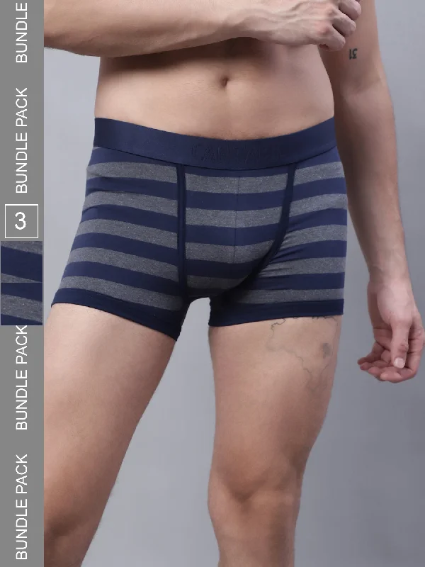 Men Pack of 3 Navy Blue Brief